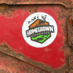 Homegrown Logo Sticker